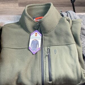 Free Country Textured Green Jacket